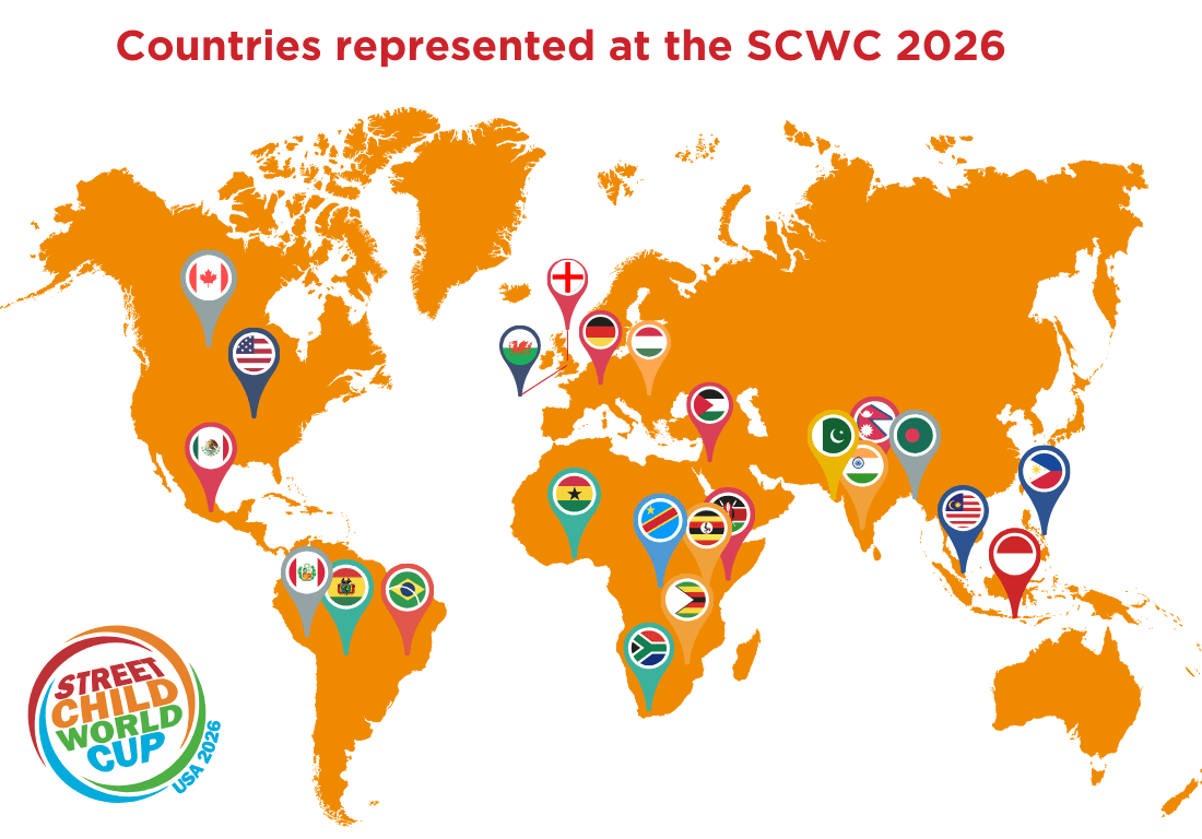 Teams Announced for the Street Child World Cup 2026
